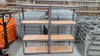 2 x 4 Tier Shelving