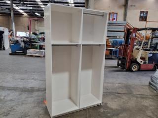 Large Shelving / Hanging Rack Cabinet