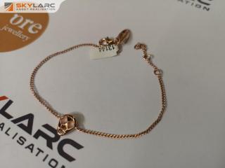 Skull Bracelet | 18k Rose Gold Vermeil | KIRSTiN ASH