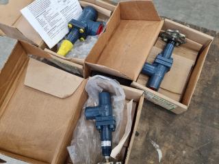 3x Hansen Valves