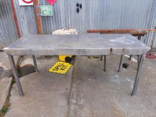 Stainless Fish Scaling Table