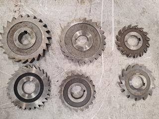 6 x Milling Cutters