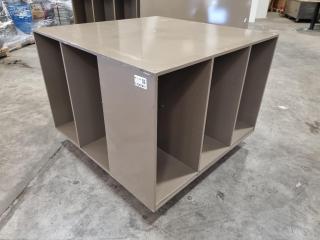 3-Sided Office or Retail Shelving Cabinet