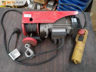 Small Single Phase Electric Cable Hoist