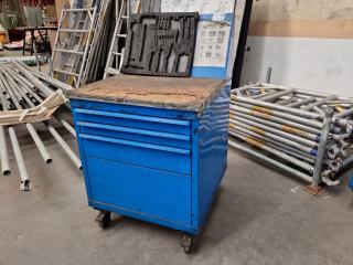 Steel Mobile Workbench Cabinet by Maxim