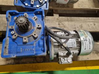 Tramec Right Angle Drive with Motor