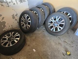 7 x Ford Ranger Alloy Wheels 