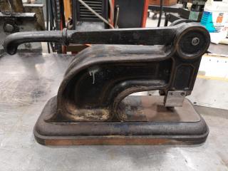 Antique Vintage Benchtop Metal Punch
