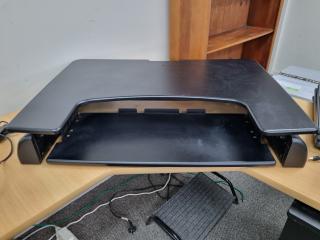 Adjustable Height Desktop Monitor / Keyboard Stand