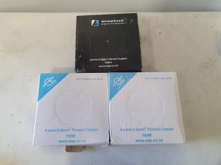 300m of 4 Core 0.2mm2 Tinned Copper Wire