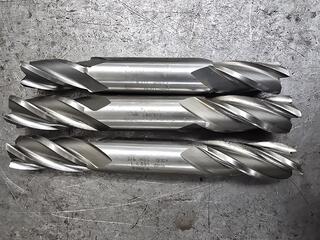 3 x Double Ended End Mills