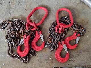 2x 2-Leg Lifting Chain Assemblies