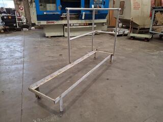 Steel Platform frame with handrail