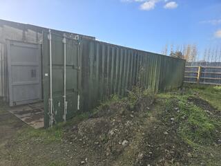 40" Container with Integrated Ramp