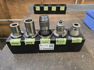 5 x NT40 Tool Holders