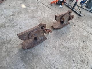 Pair of Plate Lifting Clamps