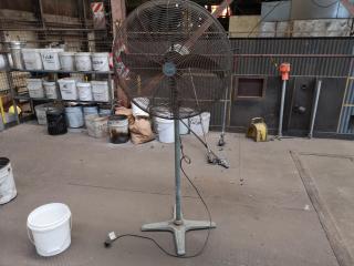 650mm Diameter Industrial Grade Workshop Pedestal Fan