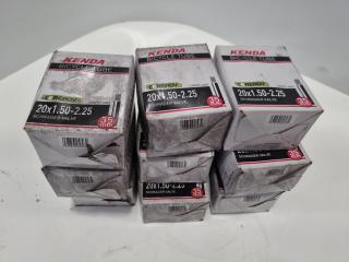 9 x Kenda Bicycle Tubes 