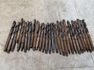 29x Morse Taper Drills, Imperial Sizes
