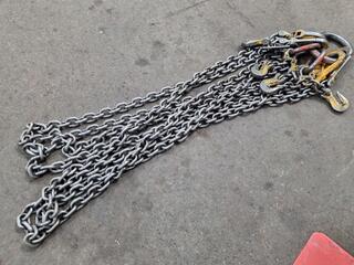 4-Leg Lifting Chain Assembly, 4250kg max