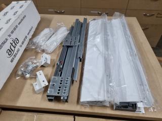 Artia 500mm Metal Drawer Runner and Sides Assembly