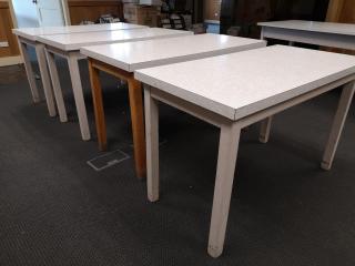4x Vintage Small Tables for Home or Office