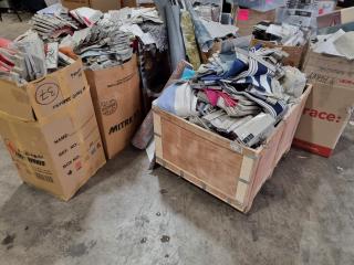 Large Assortment of Fabric Samples