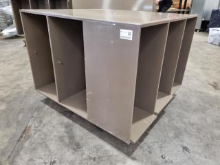 3-Sided Office or Retail Shelving Cabinet