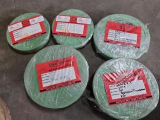 10x Industrial Conveyor Belt Rolls