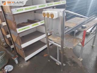 Stainless Power and Gas Panel