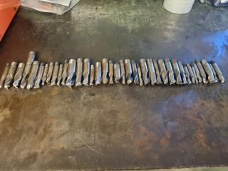 Large Lot of Milling Machine Endmills 