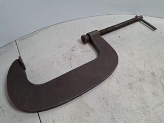 Large steel C clamp