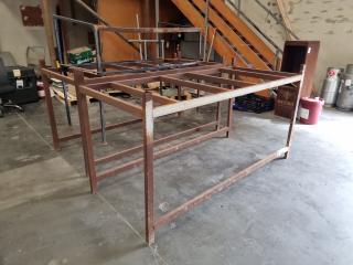 2x Industrial Storage Rack Frames