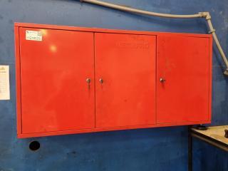 Wall Mounted Steel Workshop Cabinet by Mechpro