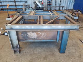 Heavy Duty Steel Roller Table