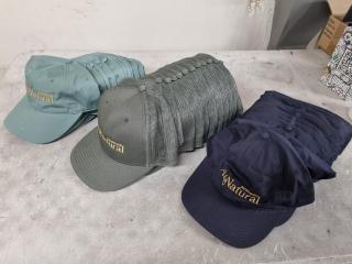 36x Au Natural Branded Hats