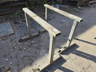 2 x Steel Work Stands