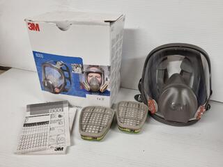 3M 6000 Series Reusable Full Face Mask