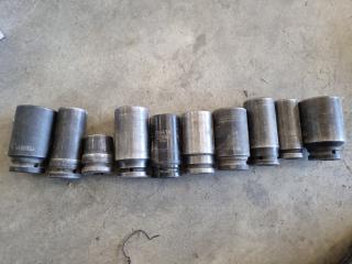 Lot of 3/4" Impact Sockets