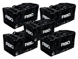 5x R80 PVC Sports Team Kit Bags
