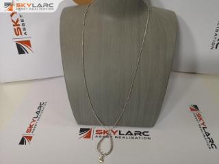 Venus Teardrop Necklace | Sun burst charm | Pam Kerr