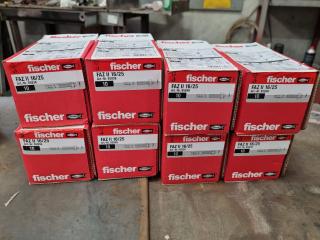 80x Fischer Bolt Anchors type FAZ II 16/25
