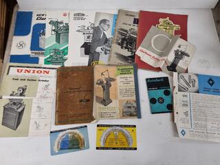 Vintqge Industrial Machine User Guides, Manuals, Brochures