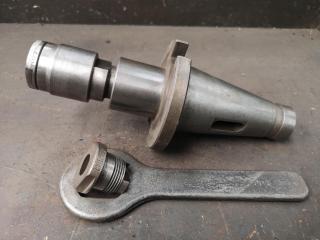 NT50 Type Tool Holder w/ Clarkson Autolock Attachment