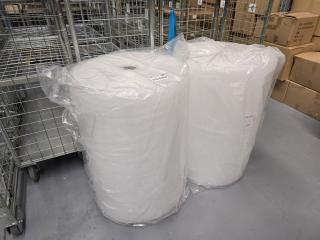 2 Rolls of New Bubble Wrap 