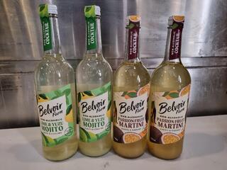 4x Belvior Farm Non-Alcoholic Cocktail Drinks