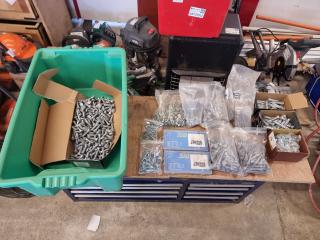 Large Assortment of Fasteners