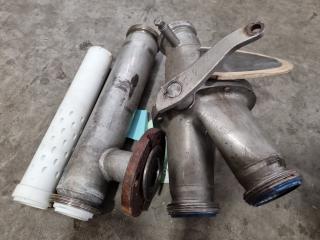 100mm Diameter Food Grade Industrial Pipe Connections