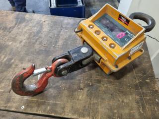 Nagata 5-Ton Capacity Crane Scale HC-33, Battery Faulty