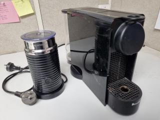 Breville Nespresso Essenza Plus w/ Milk Frother